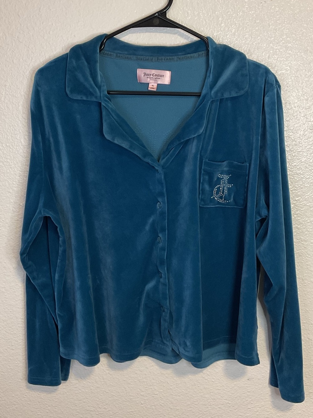 2 PC Juicy Couture Velour Pajama Set